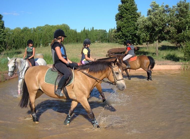 séjour d'équitation à le pouget