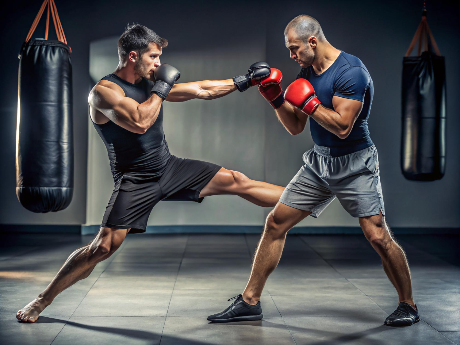 boxe française illustration