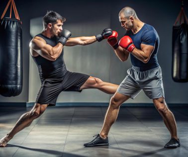 boxe française illustration